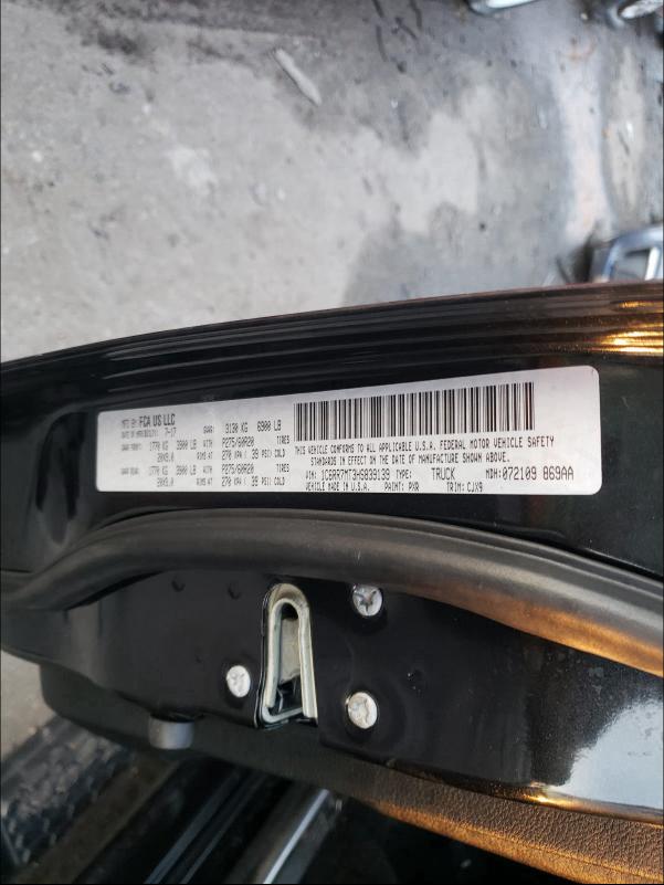 2017 RAM 1500 SPORT 1C6RR7MT3HS839139