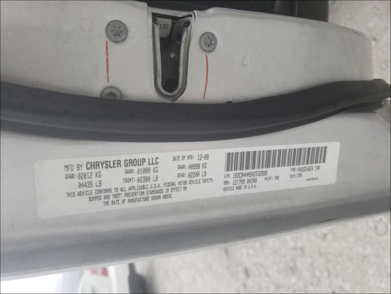 2010 DODGE CALIBER SX 1B3CB4HA5AD532898