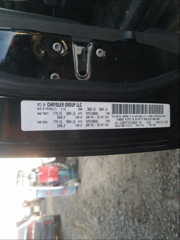 2012 DODGE RAM 1500 S - 1C6RD7KT5CS199655