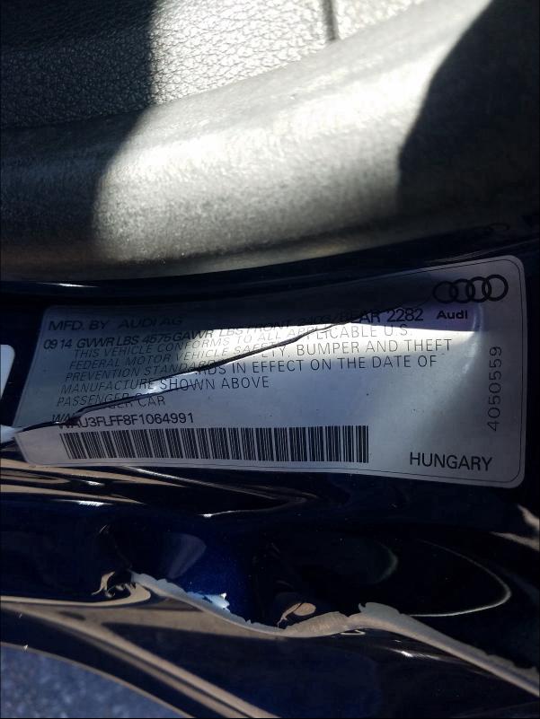 2015 AUDI A3 PREMIUM WAU3FLFF8F1064991