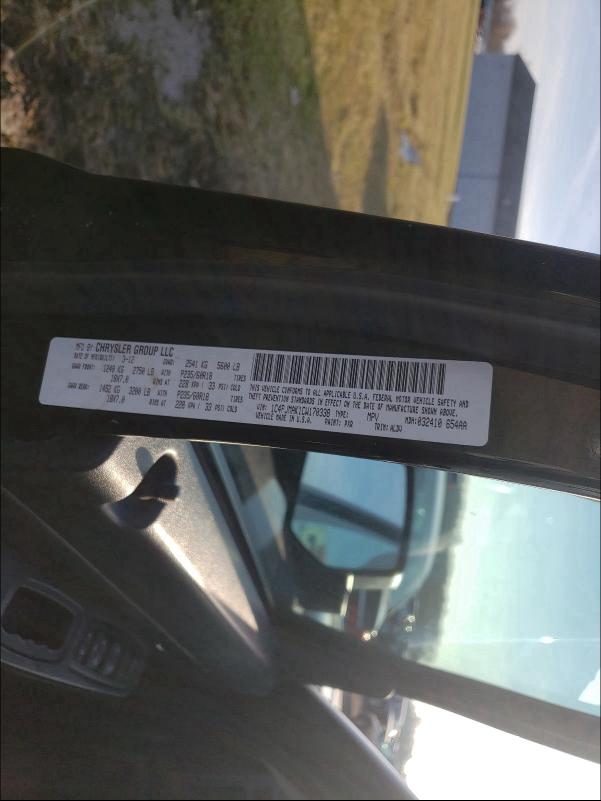 2012 JEEP LIBERTY SP 1C4PJMAK1CW170338
