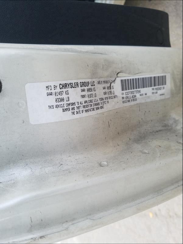 2013 FIAT 500 3C3CFFDR3DT737245