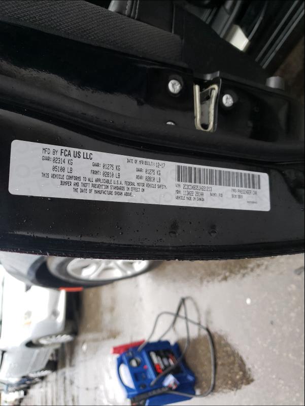 2018 DODGE CHARGER SX 2C3CDXBG5JH221213