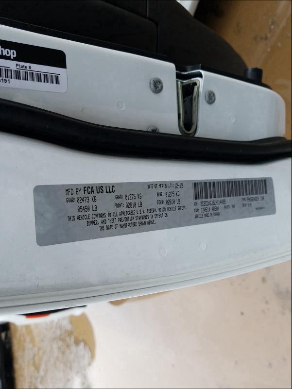 2020 DODGE CHARGER SC 2C3CDXGJ8LH114499