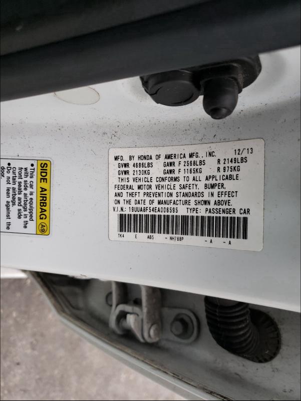 2014 ACURA TL TECH 19UUA8F54EA006595