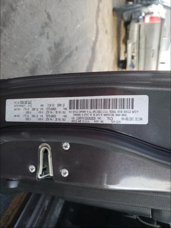 2016 RAM 1500 LARAM 1C6RR7NT2GS363639