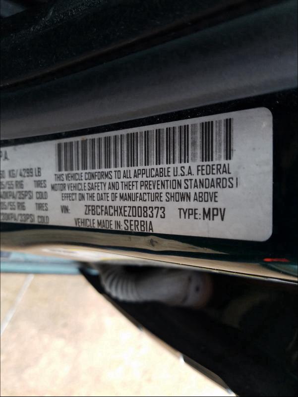 2014 FIAT 500L LOUNG ZFBCFACHXEZ008373