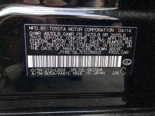 2014 LEXUS GS 350 JTHBE1BL7E5038602