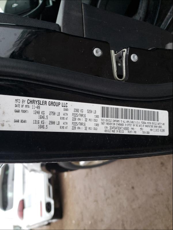 2010 DODGE JOURNEY SE 3D4PG4FB3AT142683
