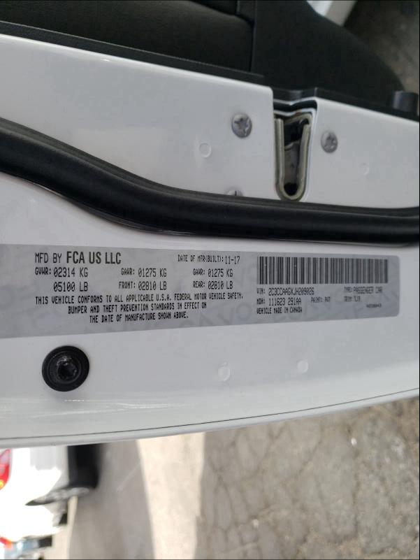 2018 CHRYSLER 300 TOURIN 2C3CCAAGXJH209026