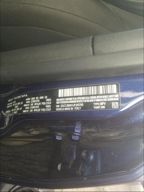2018 JEEP RENEGADE S - ZACCJBAH1JPJ05780