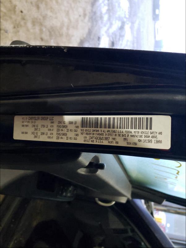 2011 DODGE NITRO 1D4PT4GK3BW519857