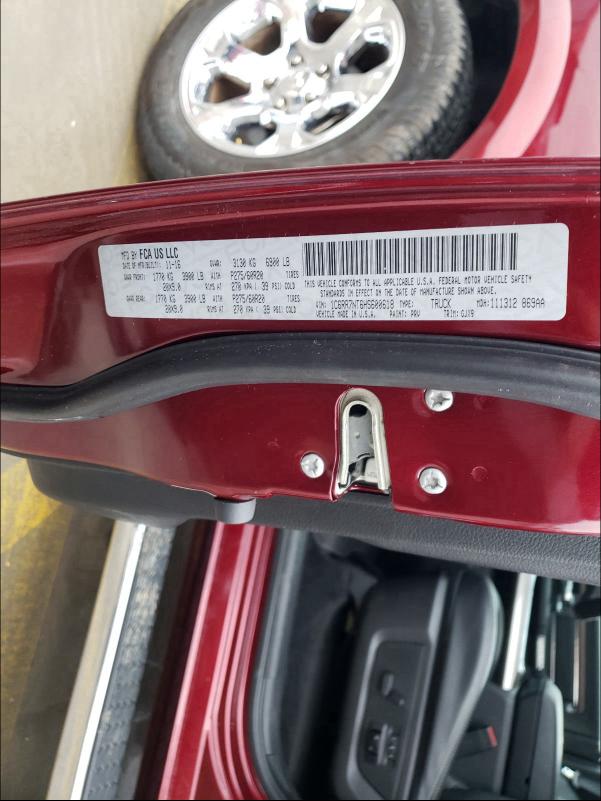 2017 RAM 1500 LARAM 1C6RR7NT6HS600618