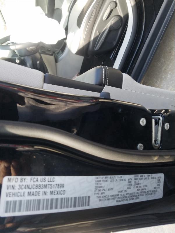 2021 JEEP COMPASS LA 3C4NJCBB3MT517899
