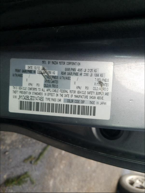 2013 MAZDA 5 JM1CW2BL9D0147468