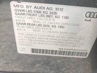 2013 AUDI Q5 PREMIUM WA1LFAFP0DA025495