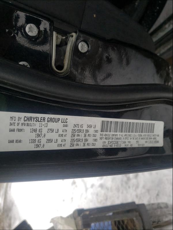 2014 DODGE JOURNEY LI 3C4PDCDG8ET171004