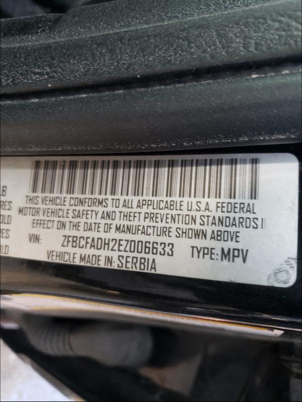 2014 FIAT 500L TREKK ZFBCFADH2EZ006633