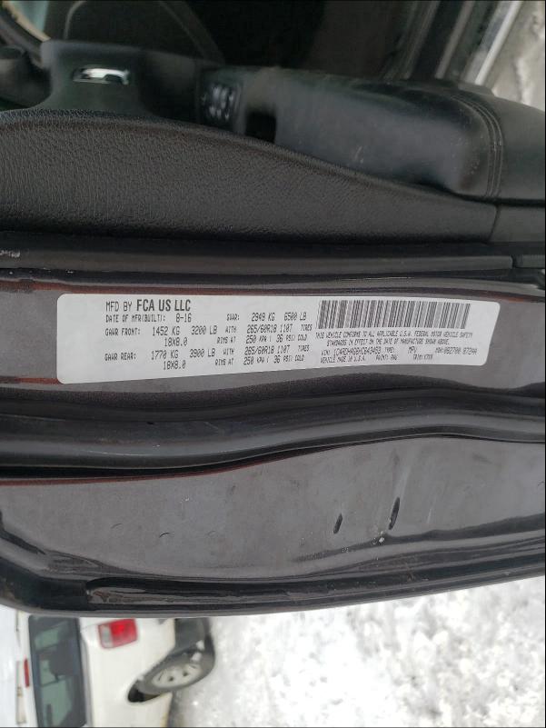 2017 DODGE DURANGO SX 1C4RDHAG6HC643453
