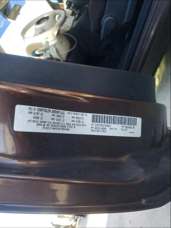 2013 FIAT 500 POP 3C3CFFAR1DT530910