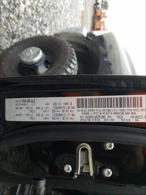 2017 RAM 3500 SLT 3C63RRHL8HG751805