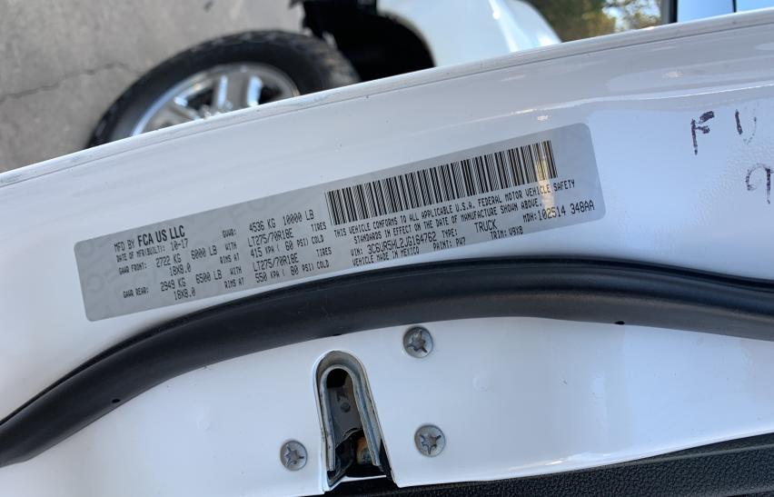 2018 RAM 2500 ST 3C6UR5HL2JG164762