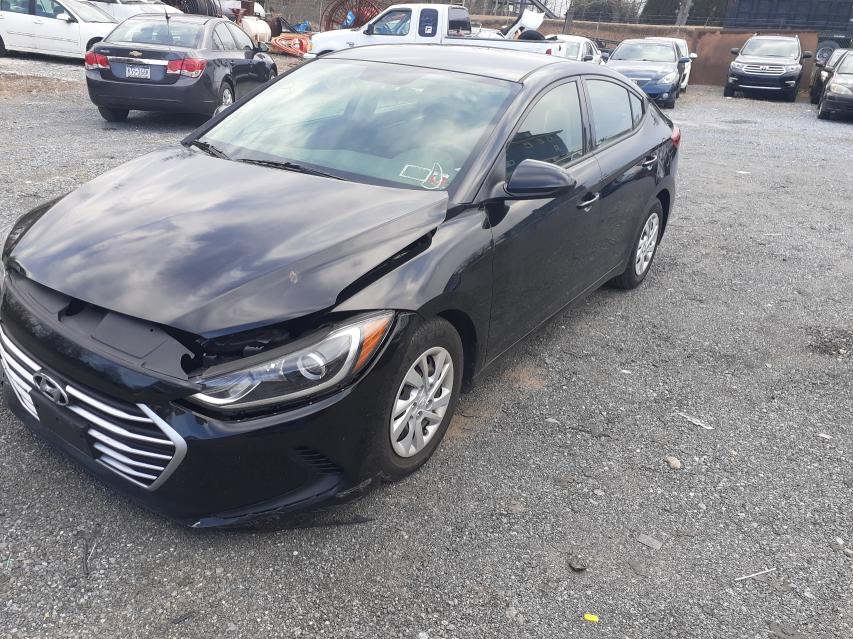 из сша 2018 Hyundai Elantra Se 2.0L 5NPD74LFXJH254551