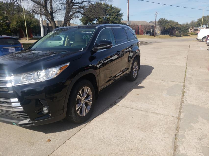 из сша 2014 Toyota Highlander 3.5L 5TDJKRFHXES018784