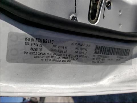 2016 DODGE DART SE 1C3CDFAA5GD565119