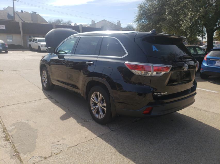 купить 2014 Toyota Highlander 3.5L 5TDJKRFHXES018784