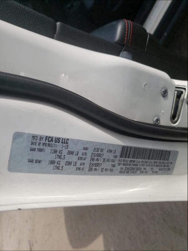 2019 JEEP COMPASS TR 3C4NJDDBXKT688391