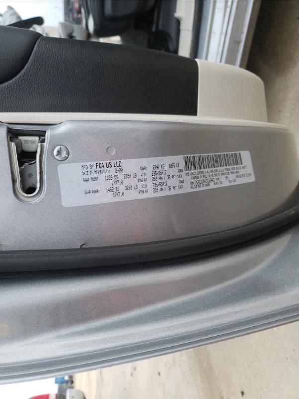 2020 CHRYSLER VOYAGER LX 2C4RC1DG4LR185403
