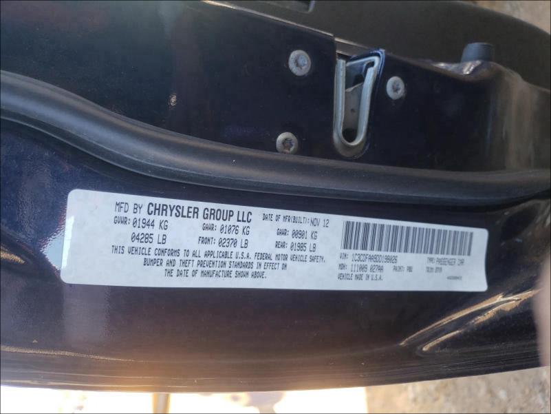 2013 DODGE DART SE 1C3CDFAA9DD198026