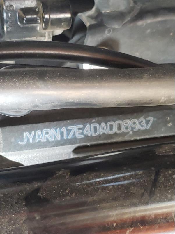 2013 YAMAHA FZ1 S JYARN17E4DA008937
