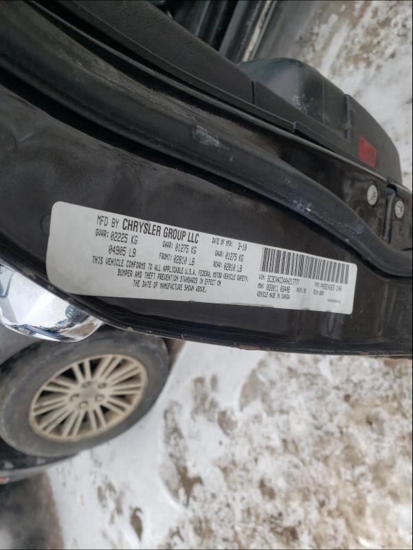 2010 CHRYSLER 300 TOURIN 2C3CA4CD4AH217777