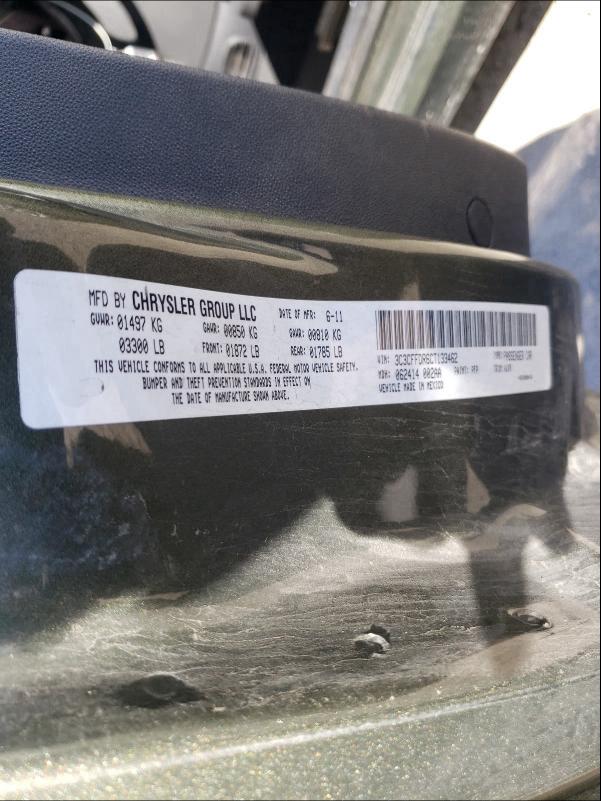 2012 FIAT 500 POP 3C3CFFDR6CT133462