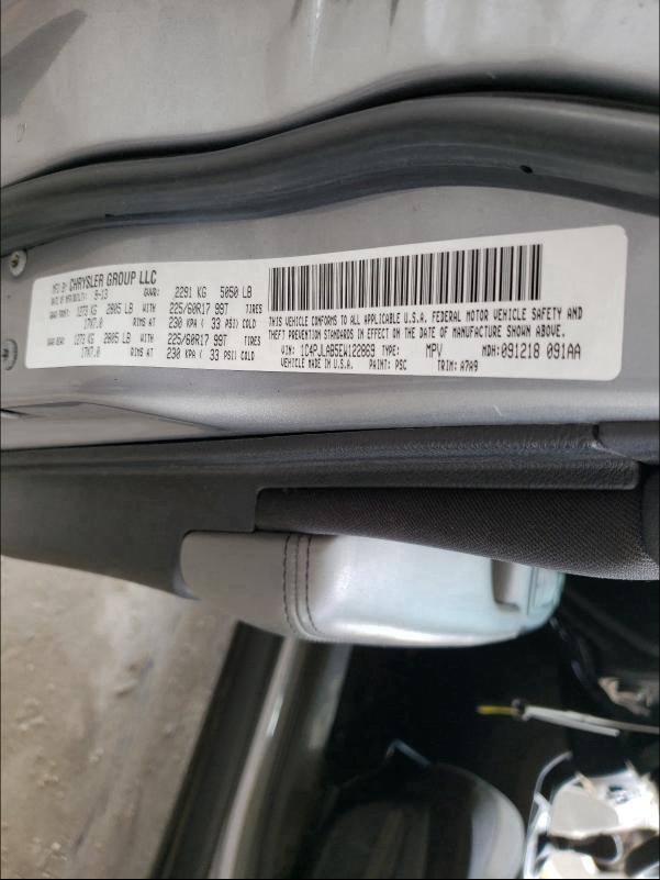 2014 JEEP CHEROKEE S 1C4PJLAB5EW122869