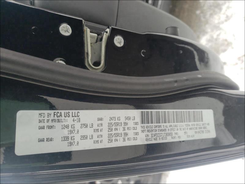 2018 DODGE JOURNEY GT 3C4PDCEG7JT383059
