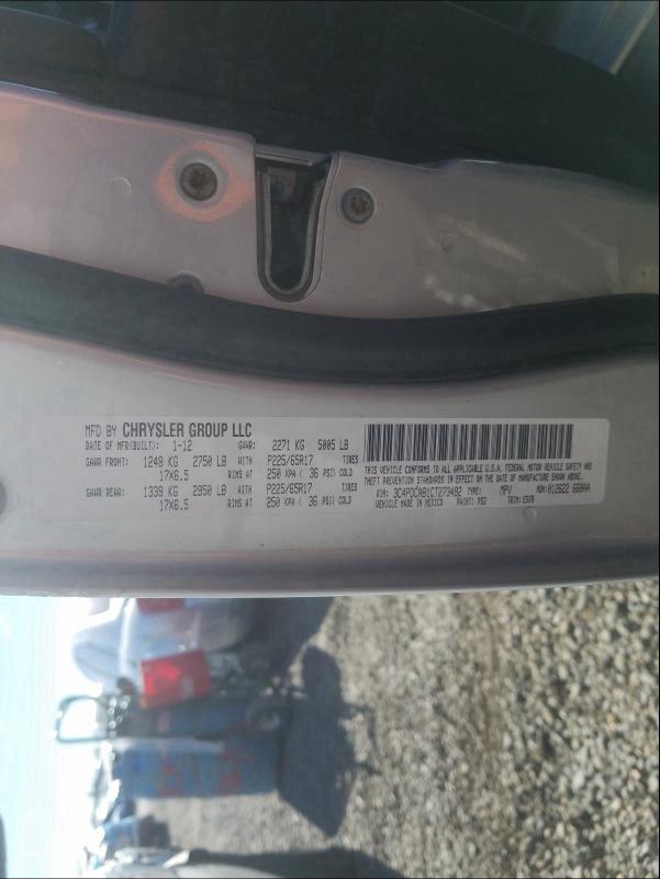2012 DODGE JOURNEY SE - 3C4PDCAB1CT273492