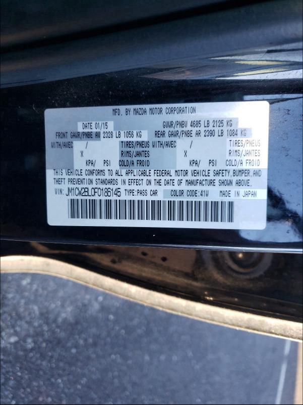 2015 MAZDA 5 SPORT JM1CW2BL0F0186145