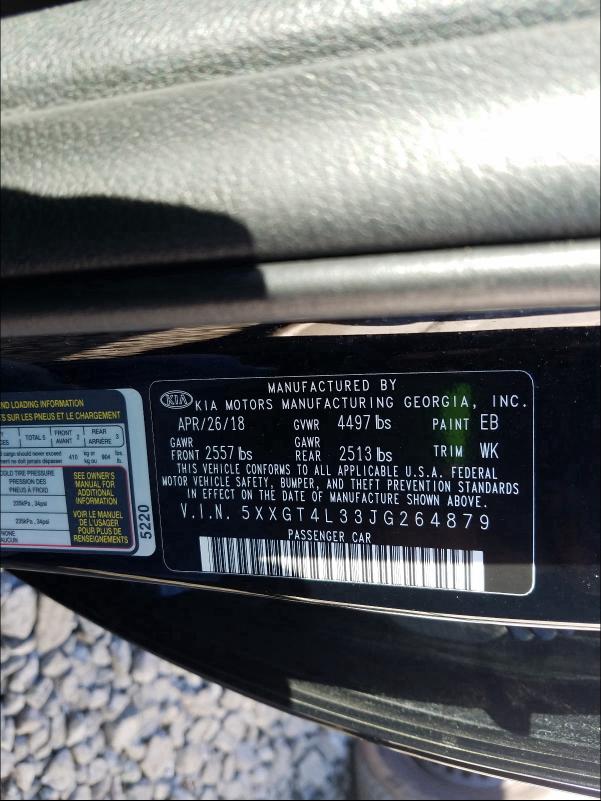 2018 KIA OPTIMA LX 5XXGT4L33JG264879