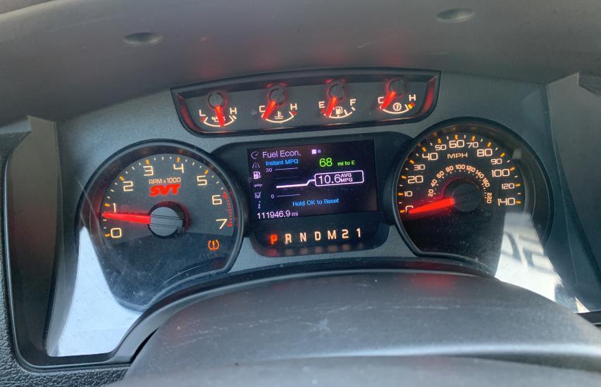 2013 FORD F150 SVT R 1FTFW1R64DFA27498