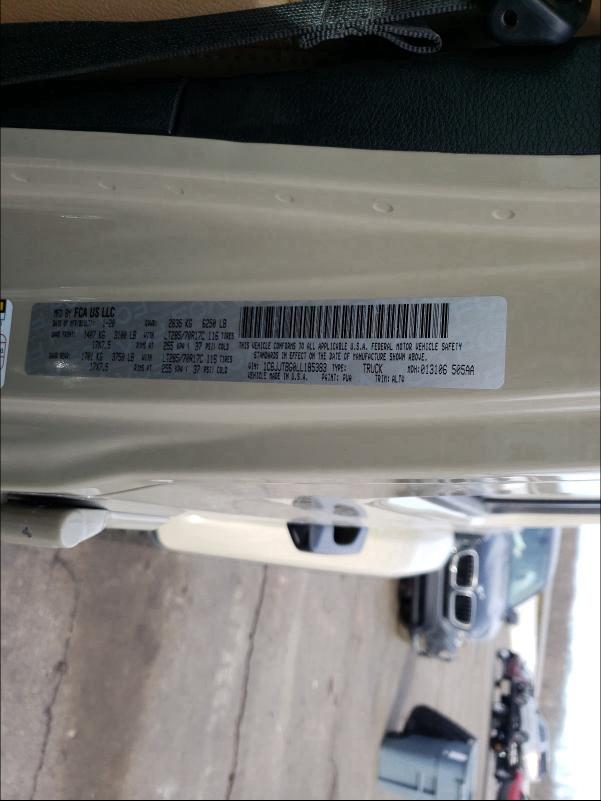 2020 JEEP GLADIATOR 1C6JJTBG0LL185383