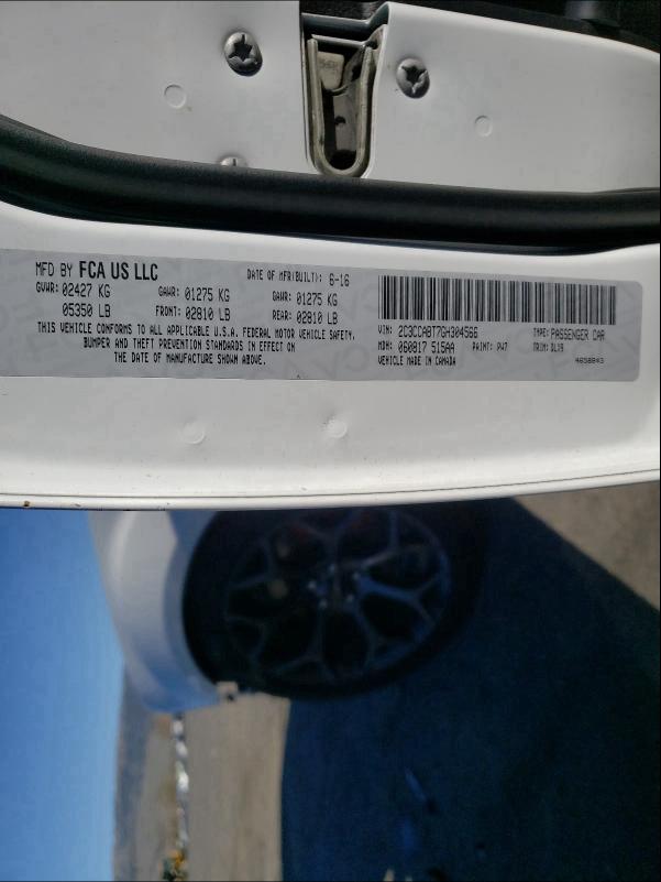 2016 CHRYSLER 300 S - 2C3CCABT7GH304566