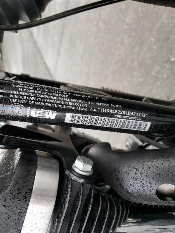2020 HARLEY-DAVIDSON XL883 N 1HD4LE229LB421713