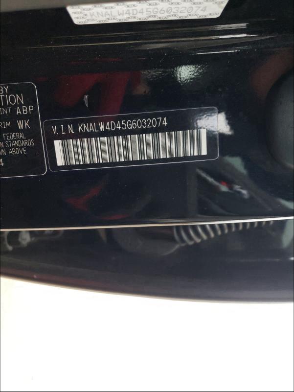 2016 KIA K900 KNALW4D45G6032074