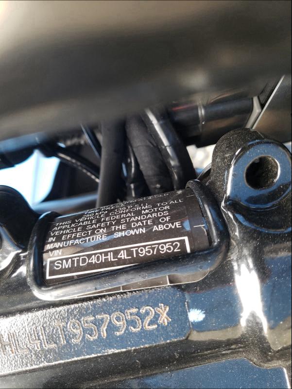 2020 TRIUMPH MOTORCYCLE BONNEVILLE SMTD40HL4LT957952