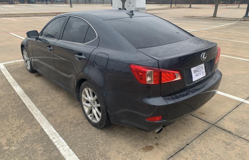 2011 LEXUS IS 250 JTHBF5C24B5145287