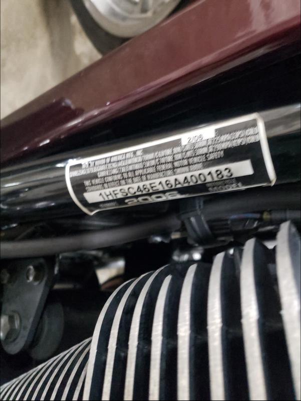 2006 HONDA VTX1800 F2 1HFSC46E16A400183