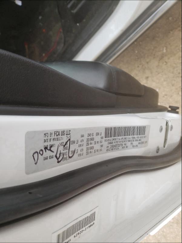2015 DODGE DURANGO SX 1C4RDHAG5FC937794